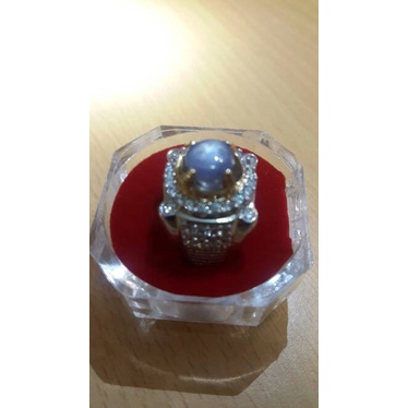 ✨Termurah Blue Safir Star Srilangka No Heat Plus Memo Lab Berkualitas