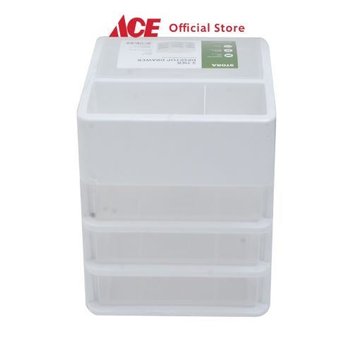 

ACE - STORA LACI PENYIMPANAN MINI 3 TINGKAT - PUTIH