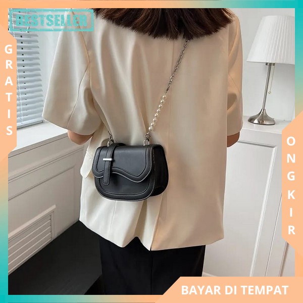 Taa Selempang Shoulder Party Bags Elegant Tss Kekinian Shoulderbag Canvas Korean Style Mini Canvas K