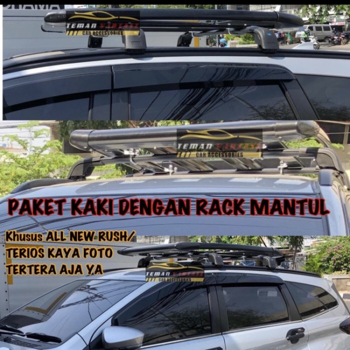 ✅Ready Roof Rack Paket Untuk Mobil All New Terios/Rush Terbatas