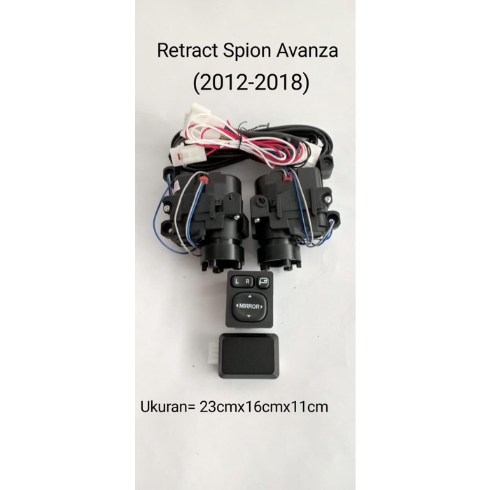 ✅Ori Retrack Motor Spion Lipat Avanza Xenia Retrack Spion Avanza Xenia 2011 Diskon