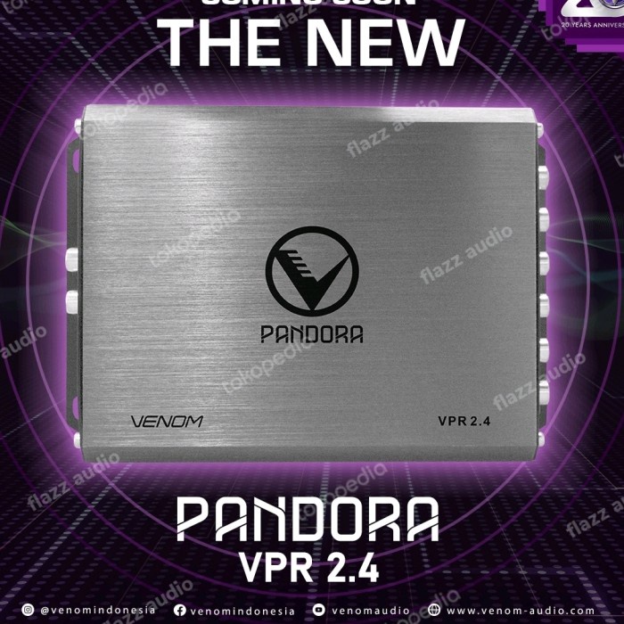 ✅Ori Prosesor Dsp Audio Mobil Amplifier Venom Vpr 2.4 Terbaru