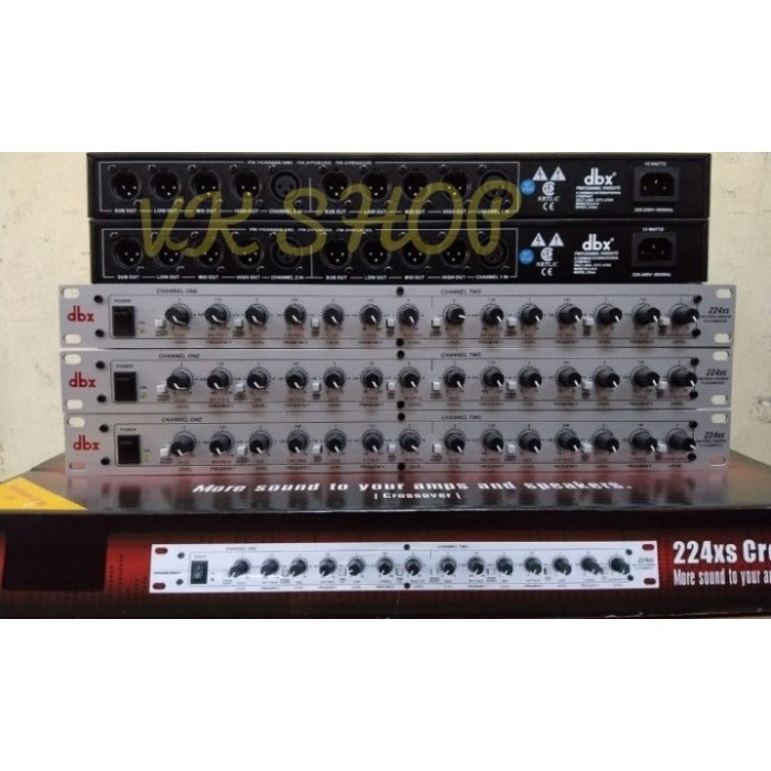 ✅New Ori Crossover Aktif Dbx 224 Xs Plus Subwoofer Output Berkualitas