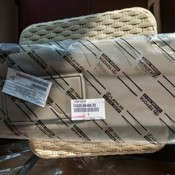 ✅New Ori Sunvisor Sebelah Kiri Fortuner 2011-2014 Innova 2010-2015 Original Terbaru