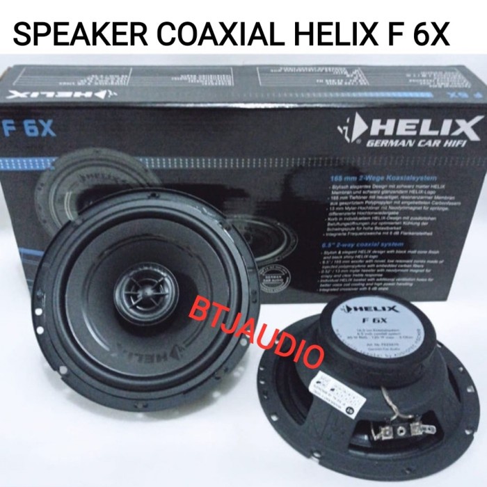 ✅New Ori Speaker Coaxial 2 Way Helix F 6X German Car Hifi Bnib Original Resmi Diskon