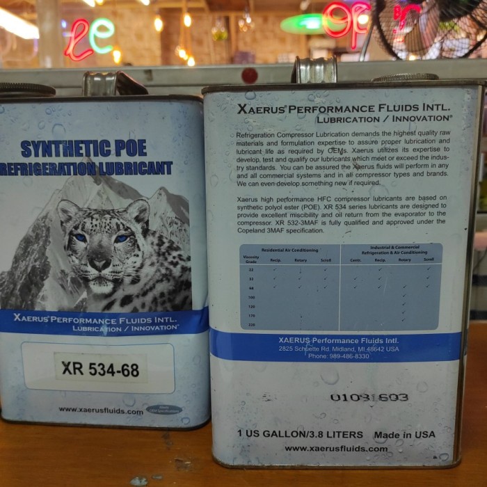 ✅New Oli Xaerus Xr 534-68 / Oil Compresor Xr 534 68 Terbaru