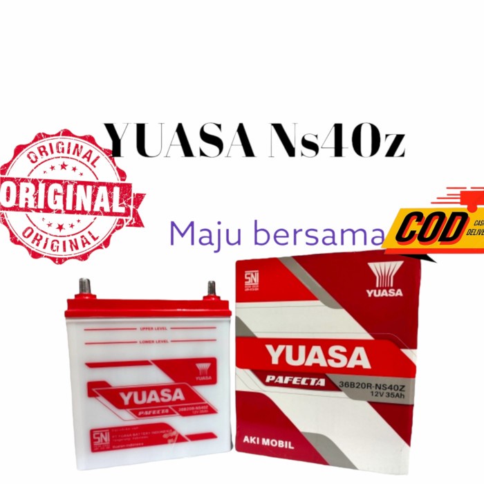 ✅New Aki Mobil Xenia/Avanza Ns 40Z 36B20R Yuasa Aki Basah Terbatas