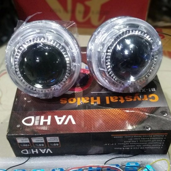 [Original] Paket Projector 3 Hella Bluelens  Drl Cristal Sign Lexus For Mobil Terbaru