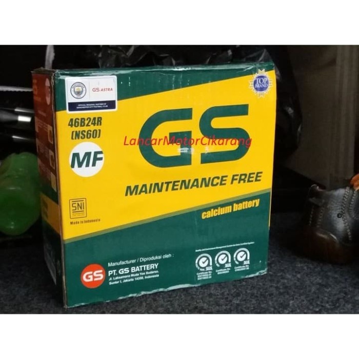 ✅New Aki Mobil Kering Ns60 Gs Berkualitas