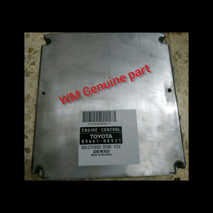 ✅Baru Ecu InnovaHiluxFortuner 2012-2016 89661-0Kv21 Terbaru