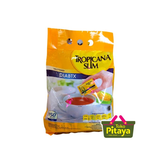 

Buruan beli] Tropicana Slim Sweetener Diabtx 150 Sachet Gula Sehat 400 gr
