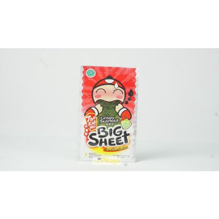 

>>>>>] Tao Kae Noi Crispy Seaweed Big Sheet 4 gr - Spicy