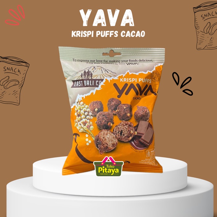 

Silahkan Order] YAVA Krispi Puffs Cacao / Snack Krispi 45g