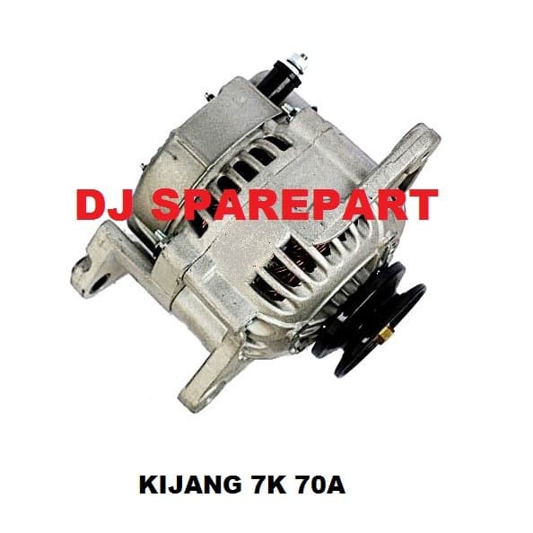 [Original] Dinamo Ampere Alternator Toyota Kijang 7K 70A Diskon