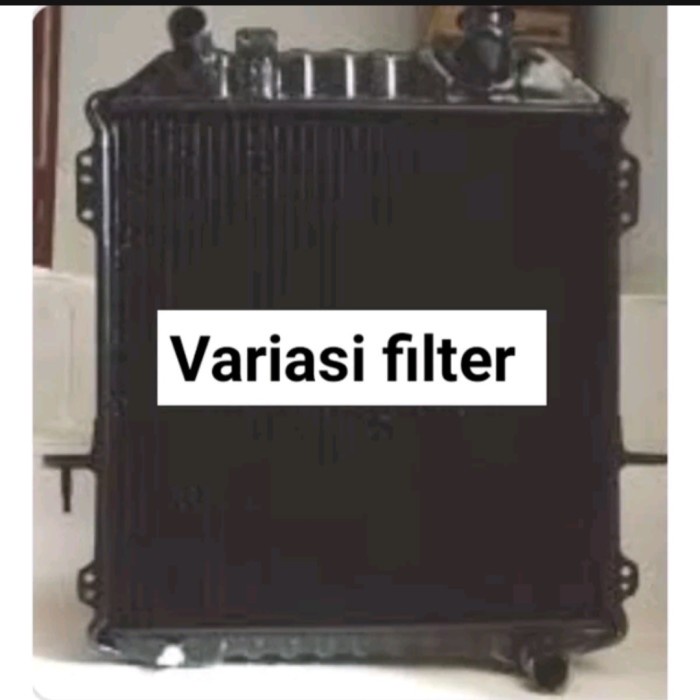 [Ori] Radiator Isuzu Truck Tld 54 Tld56 Tld58 3Row 3Ply Bison Diskon