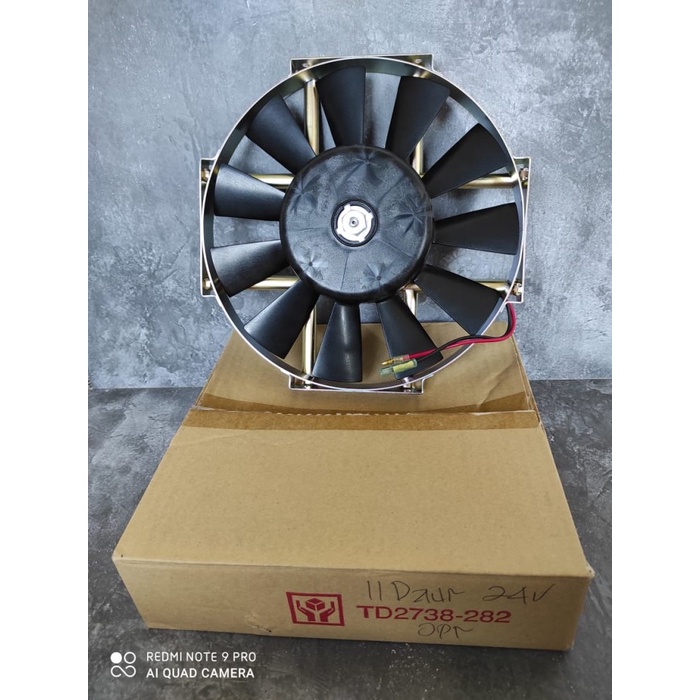 [Ori] Extra Fan Tokuden 12 Inch 11 Daun Jepang Kipas Ac Mobil Limited