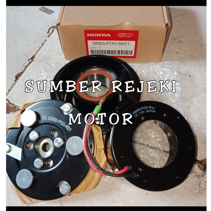 [Ori] Magnet Clutch Pully Ac Compresor Crv Old/Genio/Ferio/Civic/City Z Diskon