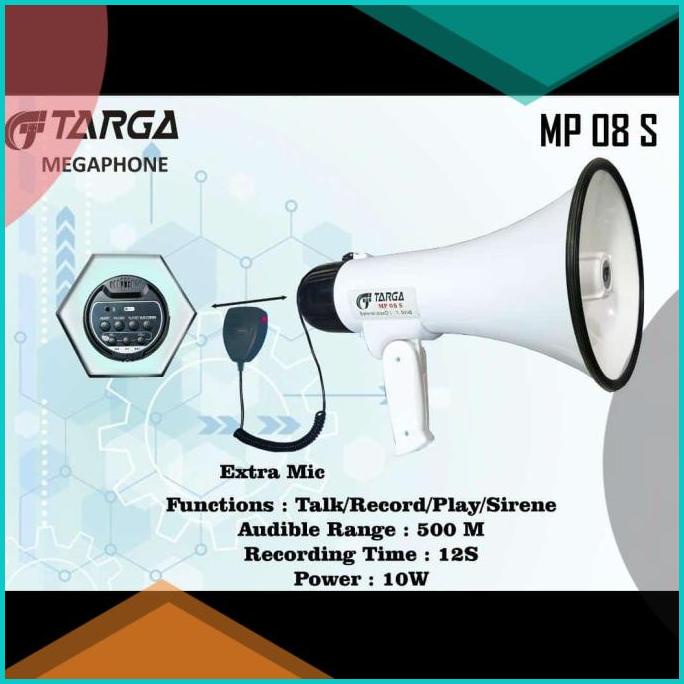 Megaphone Targa Mp 08 s Usb megaphone Targa Mp 08 original 16novz3 spa