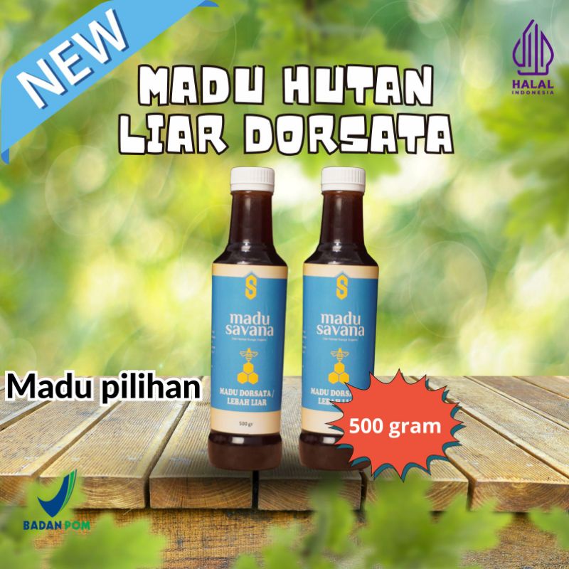 

MADU DORSATA 500 ML MADU SAVANA NEKTAR PREMIUM