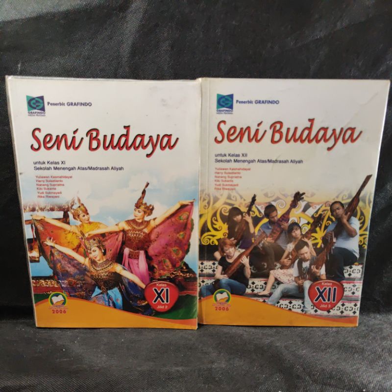 Buku Seni Budaya kelas 11, 12, XI, XII, SMA, KTSP 2006, Grafindo, Yuliawan Kasmahidayat, Harry Sulas
