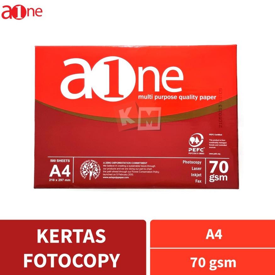 

Model baru - Kertas Fotocopy HVS Aone A4 70 Gram Gsm Gr 70Gr Copy Print