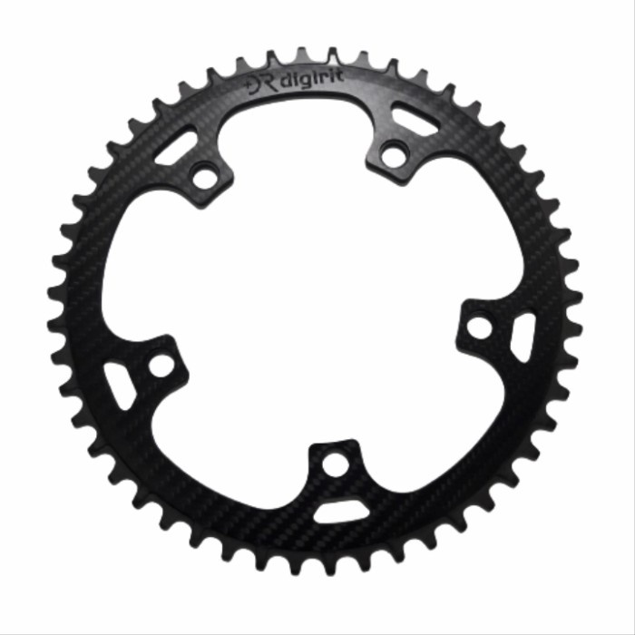 ✨Ready Digirit Carbon Chainring 50T Bcd130 Lightweight Terbatas