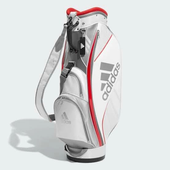 ✨Ori Tas Golf Adidas Golfbag White Red Original Diskon
