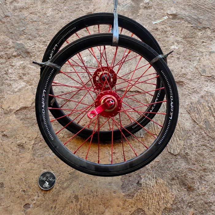 ✨Ori Wheelset 16 349 Litepro Disc Brake Hub Raze Terbatas