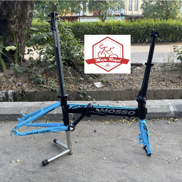 ✨Ori Frame Sepeda Lipat Mosso F3 Alloy Disc16 Plus Taiwan Diskon
