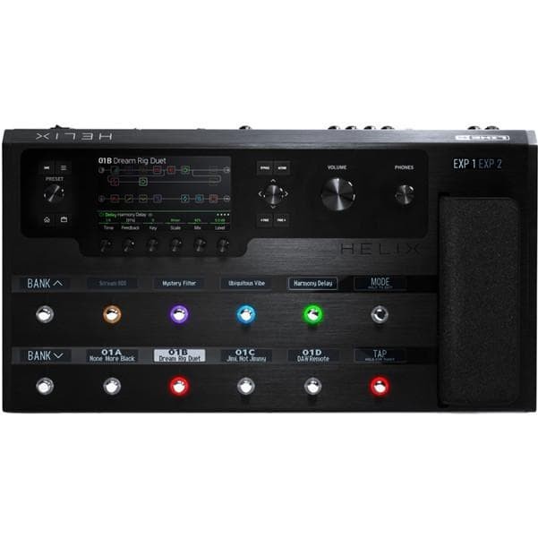 ✨Ori Efek Gitar Line 6 Helix Floor Multi Effects Baru  Original Diskon