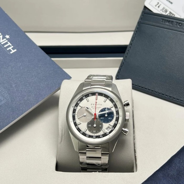 ✨Termurah Zenith El Primero 38 Original Jam Tangan Pria Terbatas