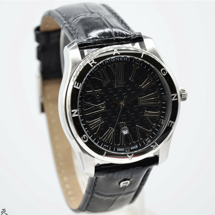 ✨Sale Jam Tangan Pria Original Aigner Lazio Ii A32190E Swiss Made Terbatas