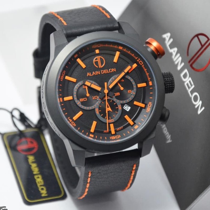 ✨Sale Jam Tangan Alain Delon Original Ad377-1722C Original 100 Alain Delon Diskon