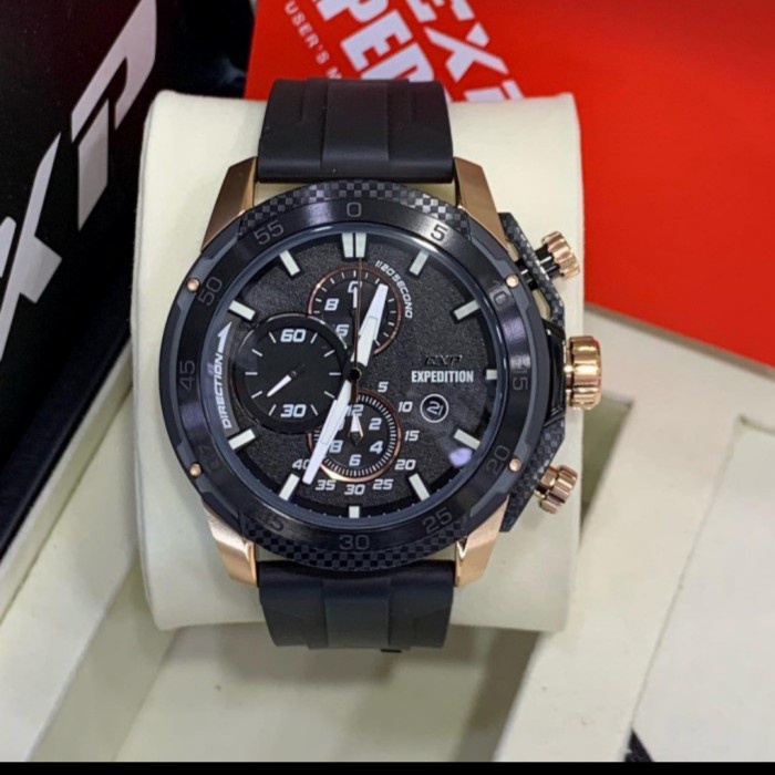 ✨Ready Expedition Exp6810 E6810 Exp 6810 E 6810 Black Rosegold Original Diskon