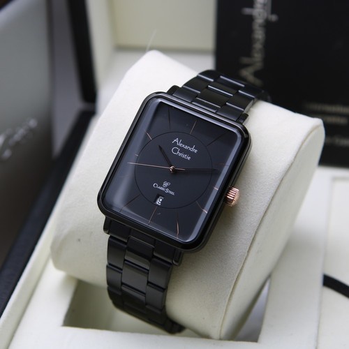 ✨Ready Alexandre Christie Pria Ac 8662 / Ac8662 Black Rose Garansi Resmi Diskon