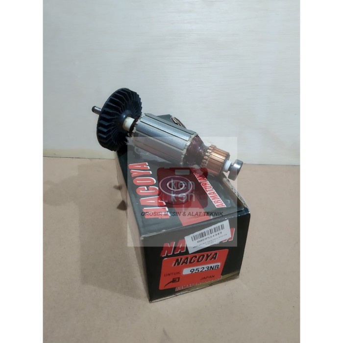 ANGKER ARMATURE Nacoya 9523NB 9523 NB FOR GERINDA MAKITA