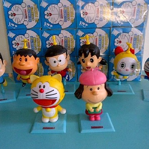 ✅Sale Doraemon  Friends Puzzle Set Isi 8 Pcs Alfamart Limited