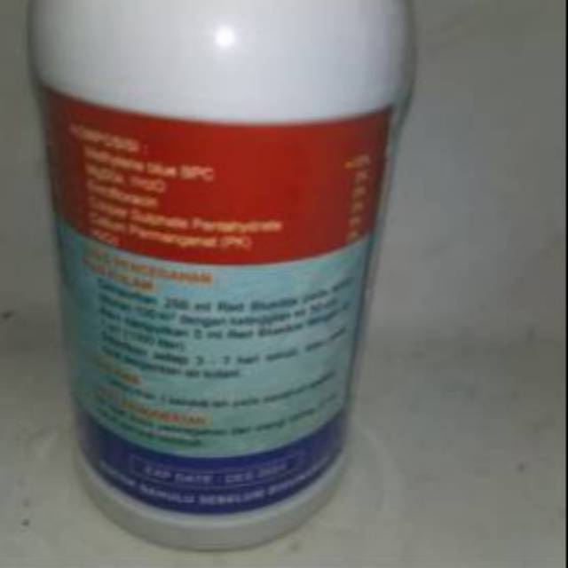 Obat Ikan Red Bluedox Anti Jamur Parasit Bakteri Gurame Lele Nila Dll