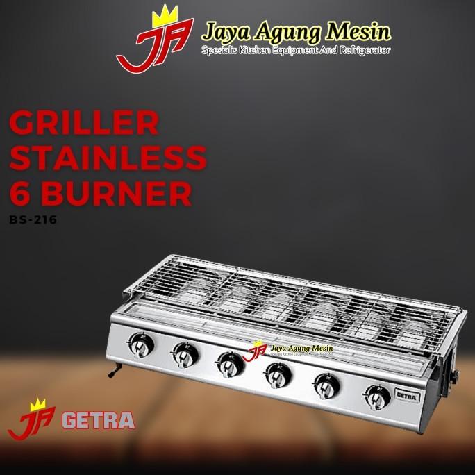 .........] GRILLER GETRA / PANGGANGAN SOSIS 6 TUNGKU BS-216 / BS216 / BS 216