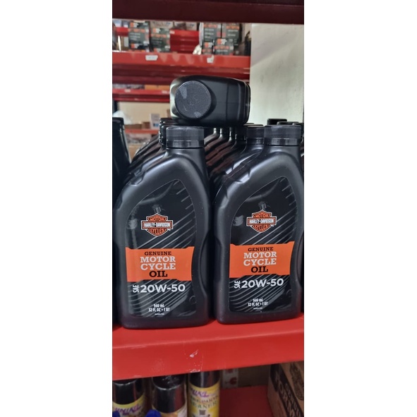 Oli Oil Genuine Harley Davidson Sae 20W50 Best