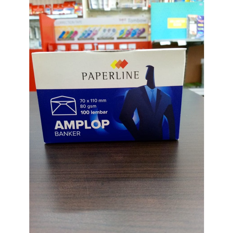 

Amplop Kecil Putih Paperline / Amplop Banker Paperline