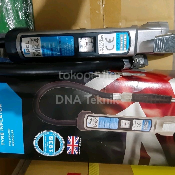Promo Airforce Mk4 Pcl Tyre Inflator 0 - 9Bar