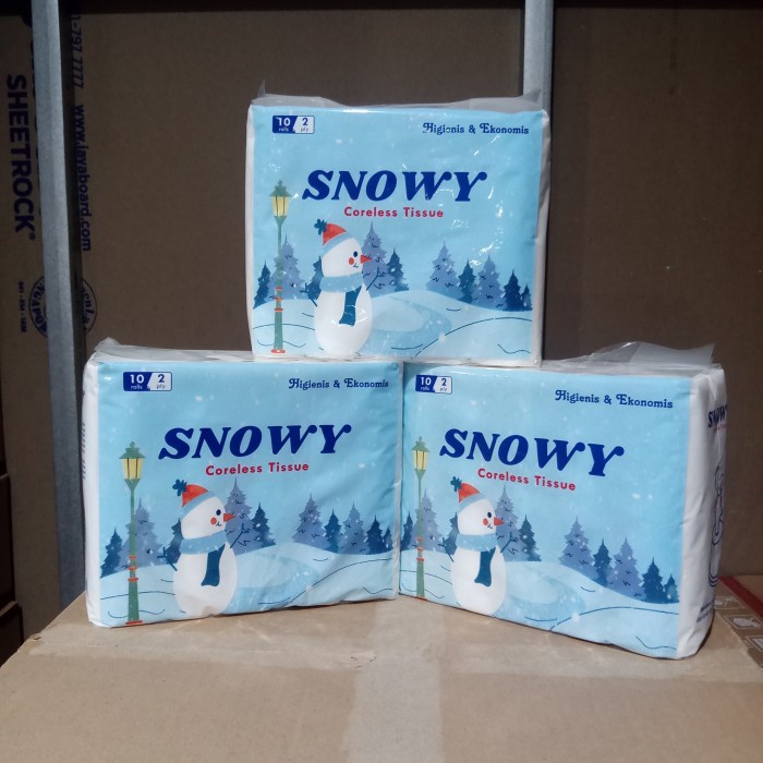 Tissue See u Coreless 10 roll /Tissue See u Murah/Tissue Toilet- SNOWY