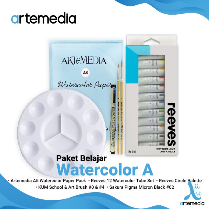 

Promo Paket Belajar Watercolor - A