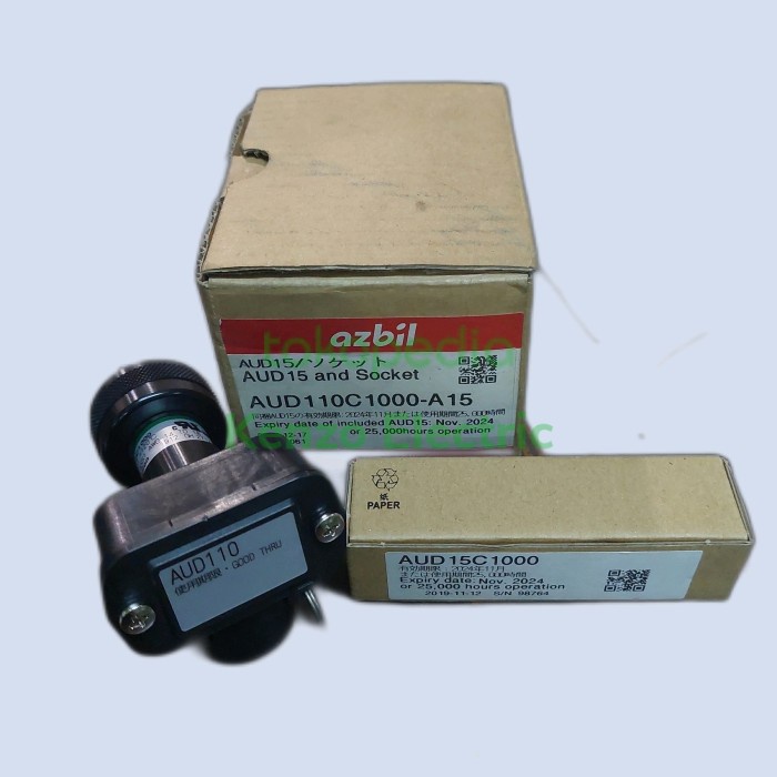 ✅Termurah Ultraviolet Flame Detector Aud110C1000-A15 Aud15  Socket Azbil Berkualitas