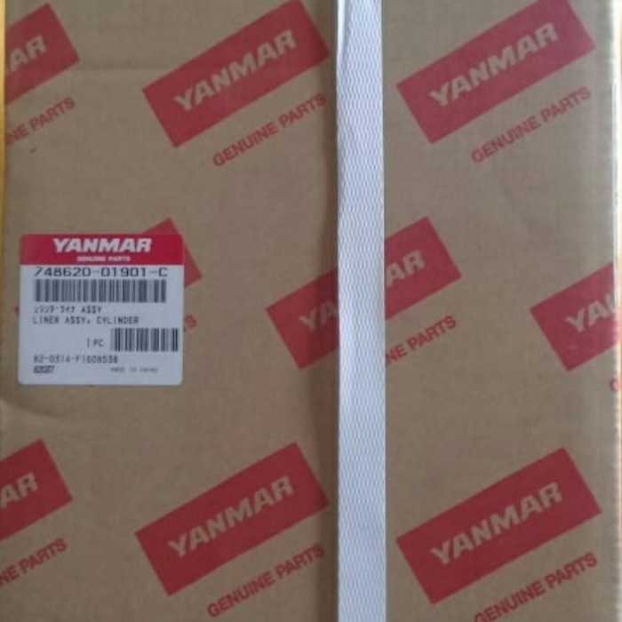 ✅Original Cylinder Liner 6Aym-Wst 758620-01901-C Yanmar Genuine Parts Terbaru