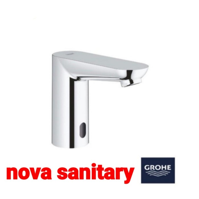 ✅Ori Grohe Euroeco Cosmopolitan E 36269000 Kran Wastafel Sensor Listrik Diskon