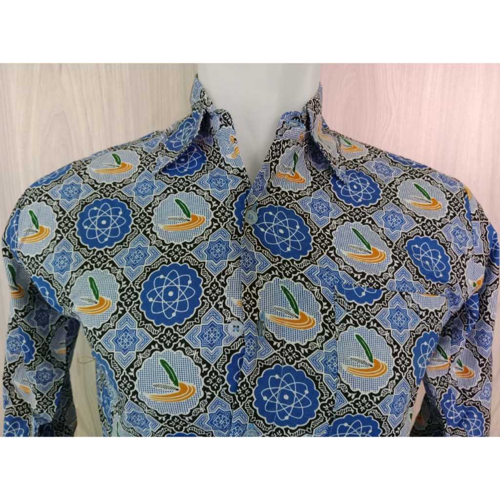 [EXCLUSIVE] MODEL TERKINI Baju Batik JSIT SMP Laki-laki Baju Batik JSIT SMP Atasan Lengan Panjang