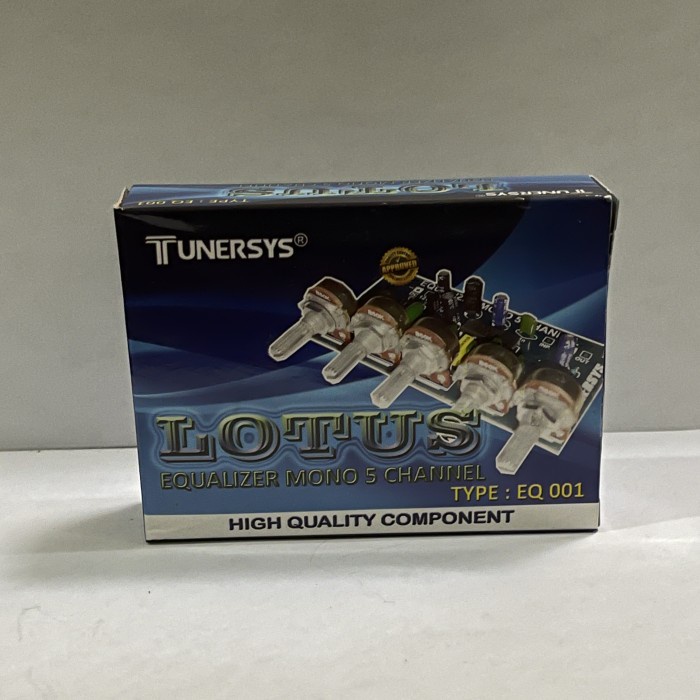 ] Tunersys Lotus Equalizer Mono 5 Channel EQ 001