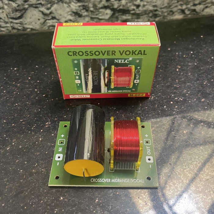 "'''] NELC Crossover vokal N-062 untuk speaker 8 - 12"
